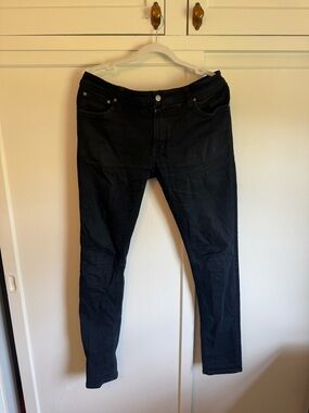 Nudie Jeans Navy Skinny Stretch Jeans